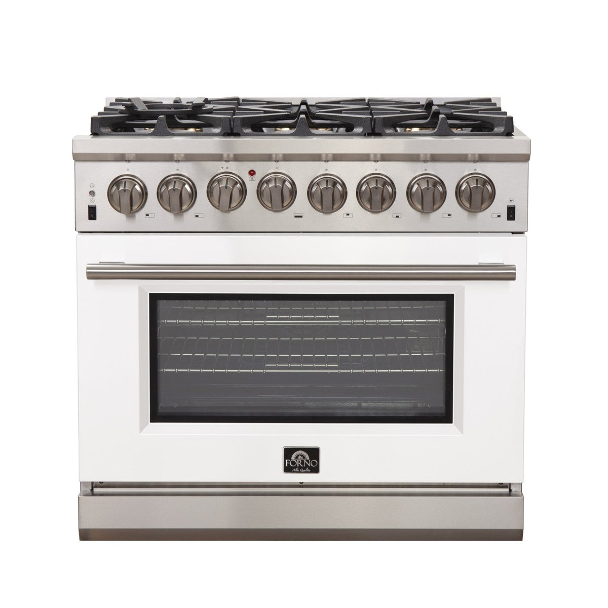 Forno FFSGS6187-36 36″ Capriasca Gas Range with Electric Oven