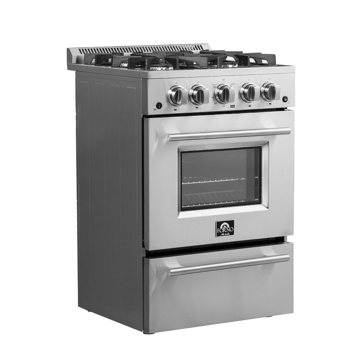 Forno FFSGS6272-24 Pro Style 24″ Sperlonga Gas Range