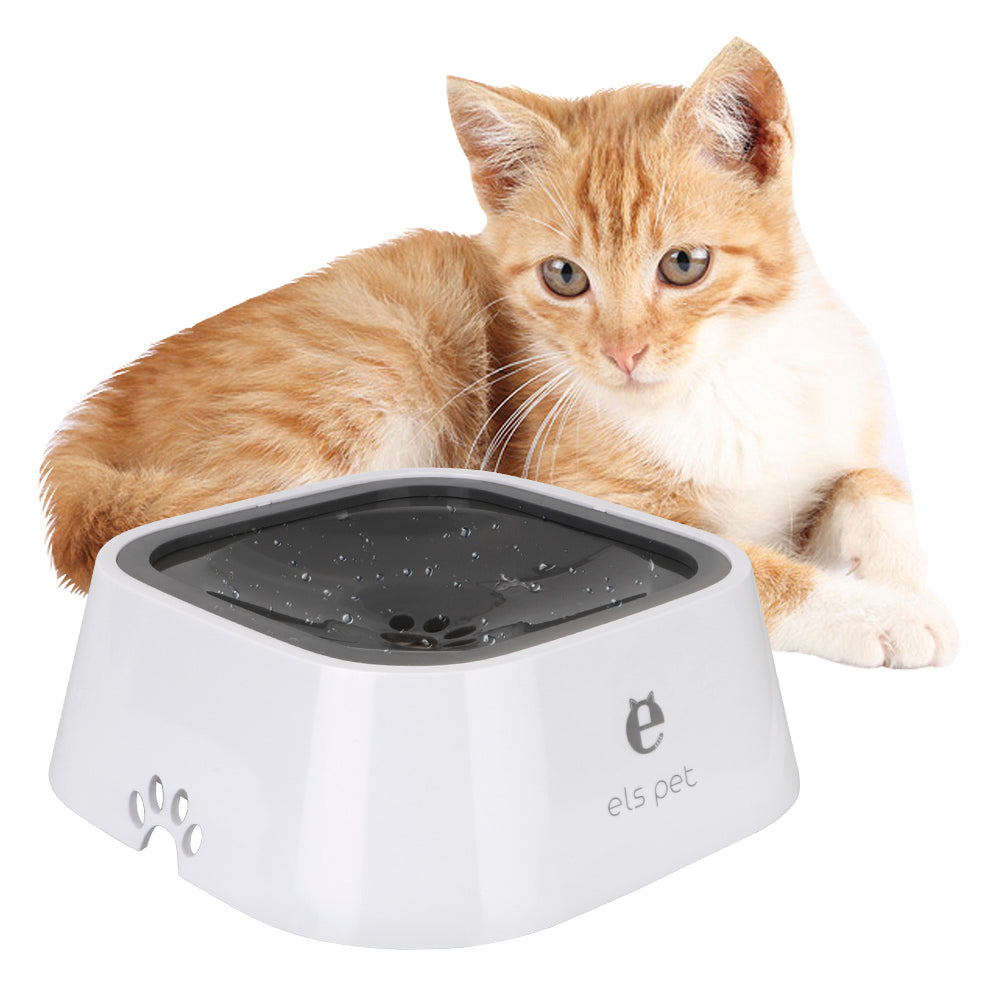 Gamelle d'eau flottante anti-débordement 1.5L SLOWY