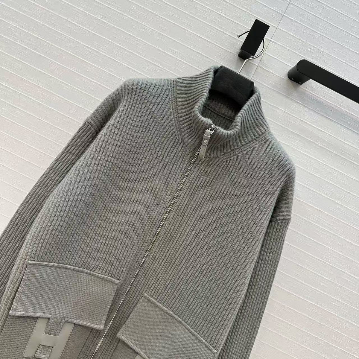 HM 25 Jacket Grey Wool 02649