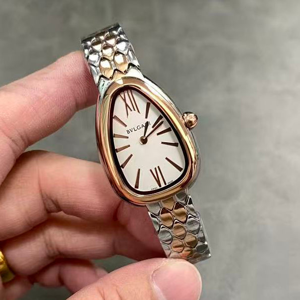 SERPENTI SEDUTTORI QUARTZ TWO TONE 33MM