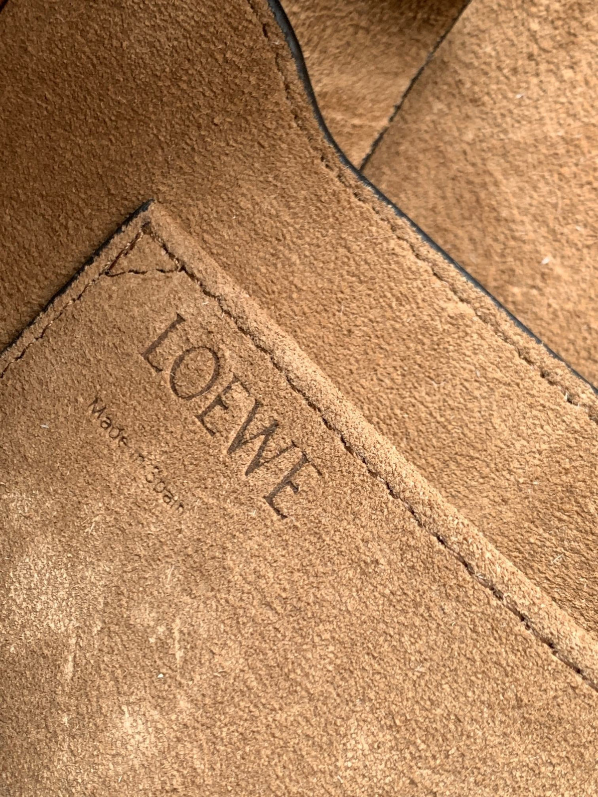 Loewe 2026 Gate Dual Bag 28cm Brown Calfskin