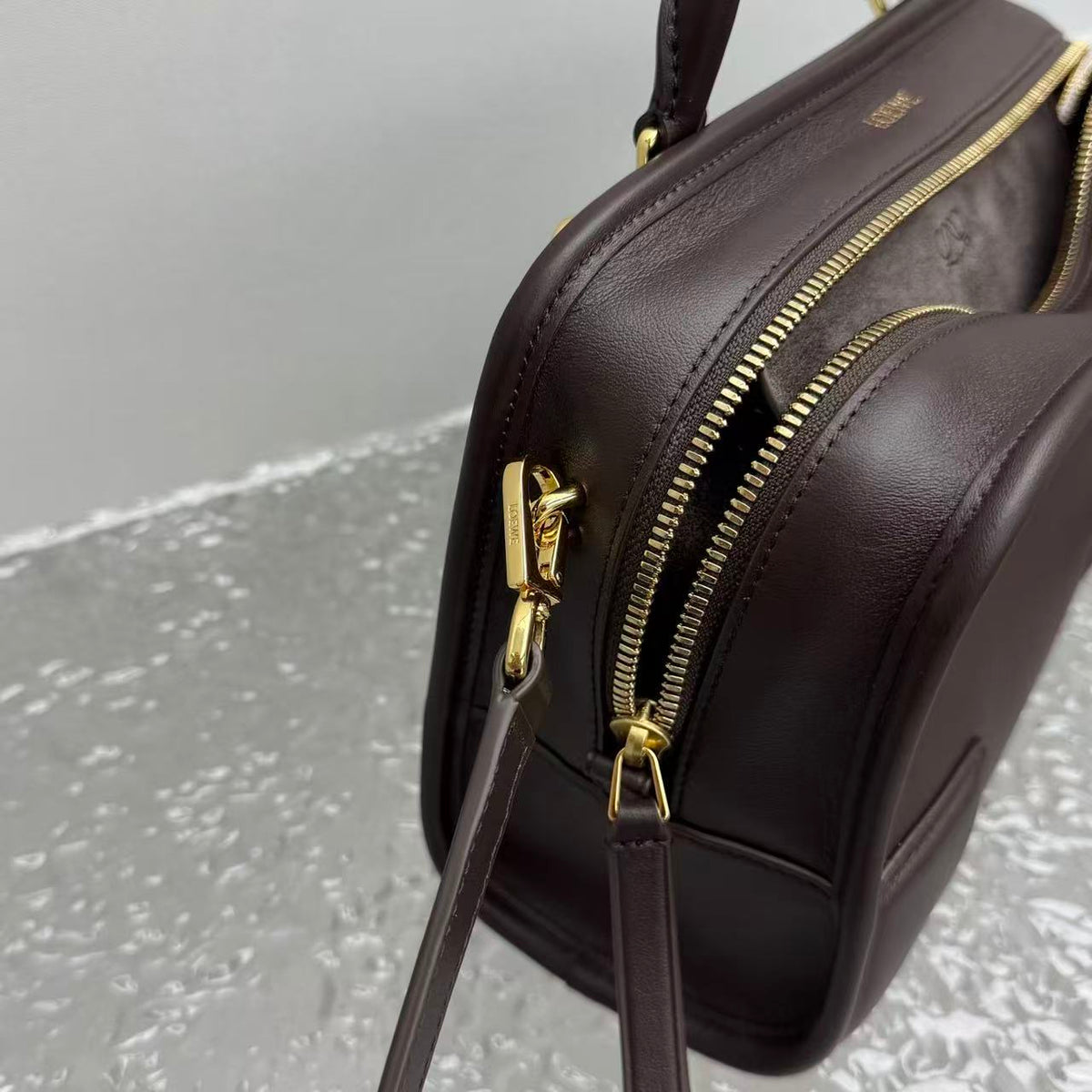 Loewe 2026 Amazona 180 Bag 24cm Brown Soft Calfskin