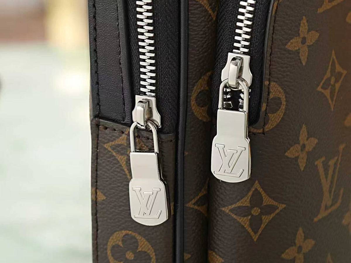 Louis Vuitton 2026 Avenue NM Bag 31cm Brown Black Canvas Cowhide