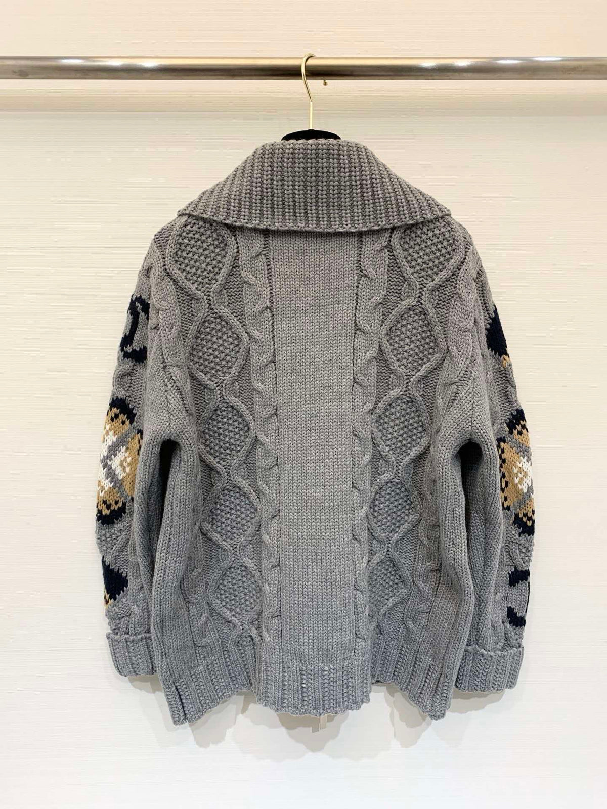 Chanel 2026 Zip-up Wool Coat