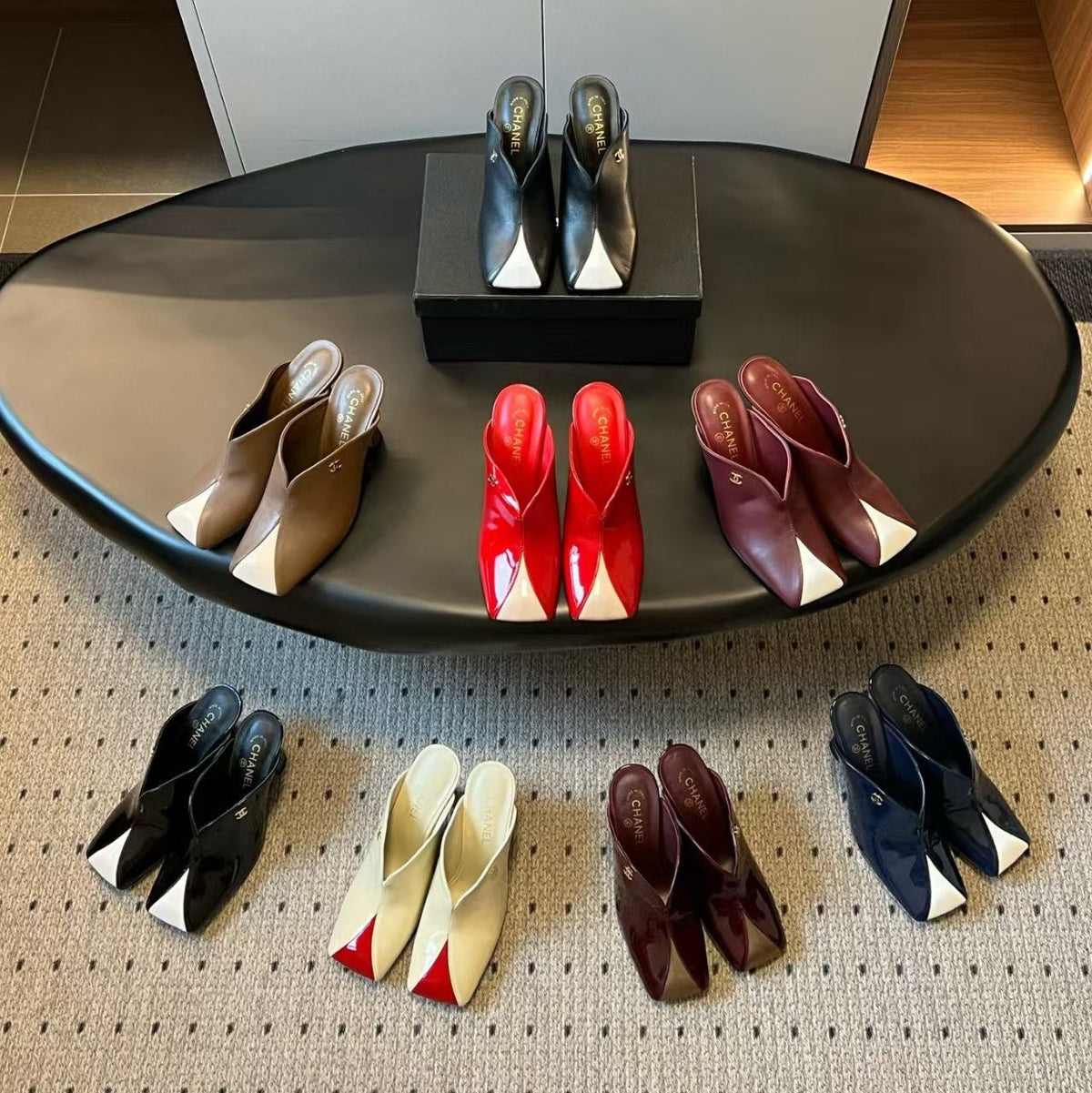 Chanel 2026 Mules 90mm Calfskin
