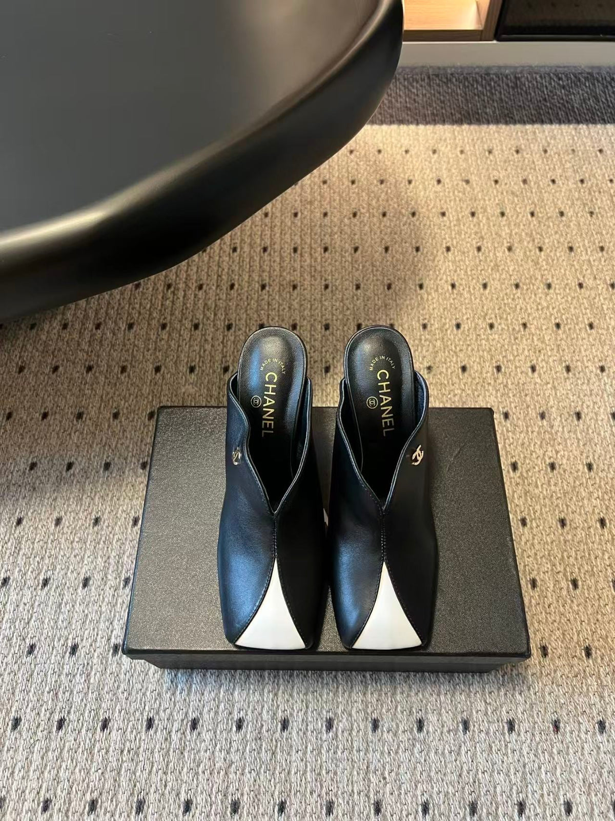 Chanel 2026 Mules 90mm Calfskin