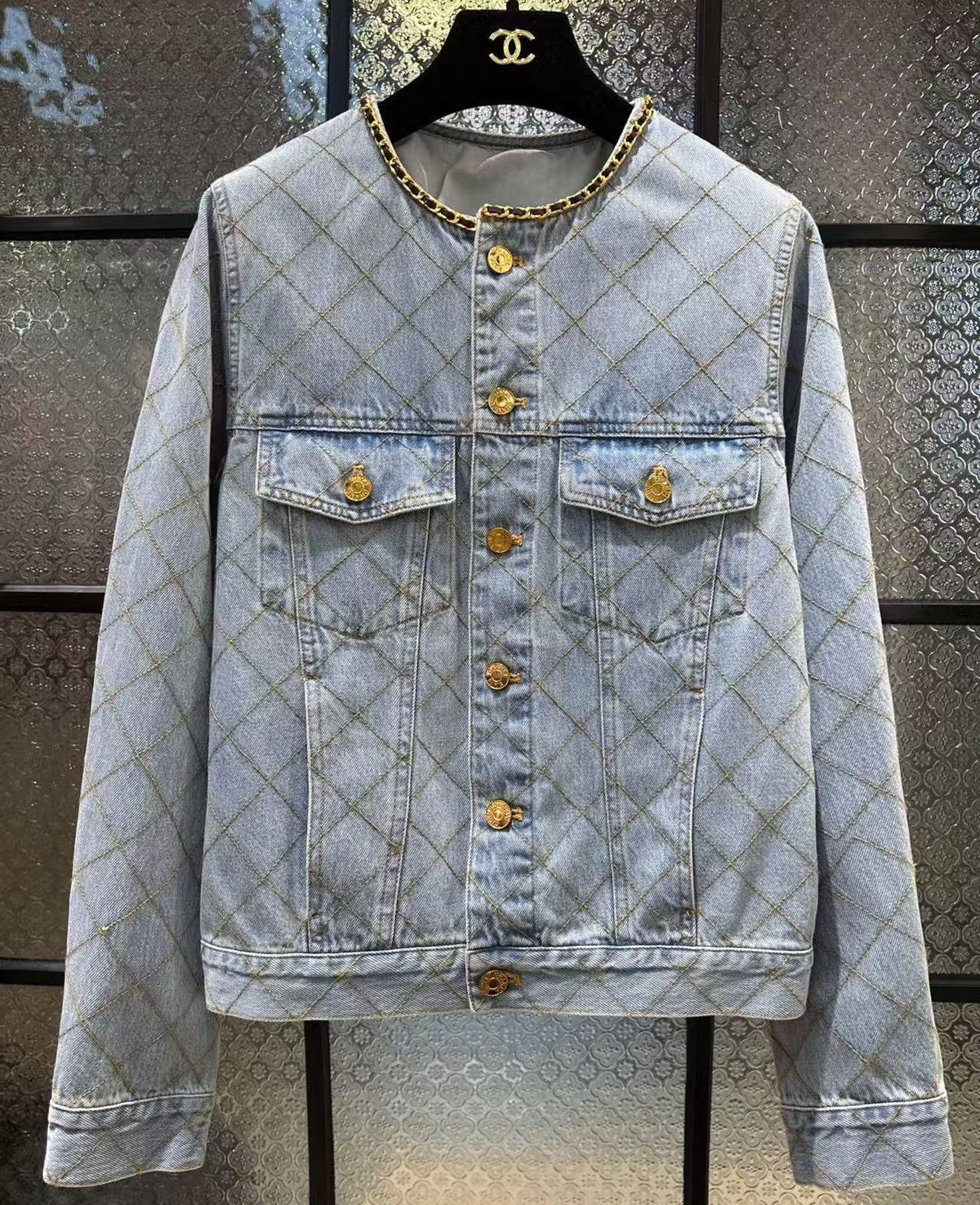 Chanel 2026 Jacket Blue Denim Cotton
