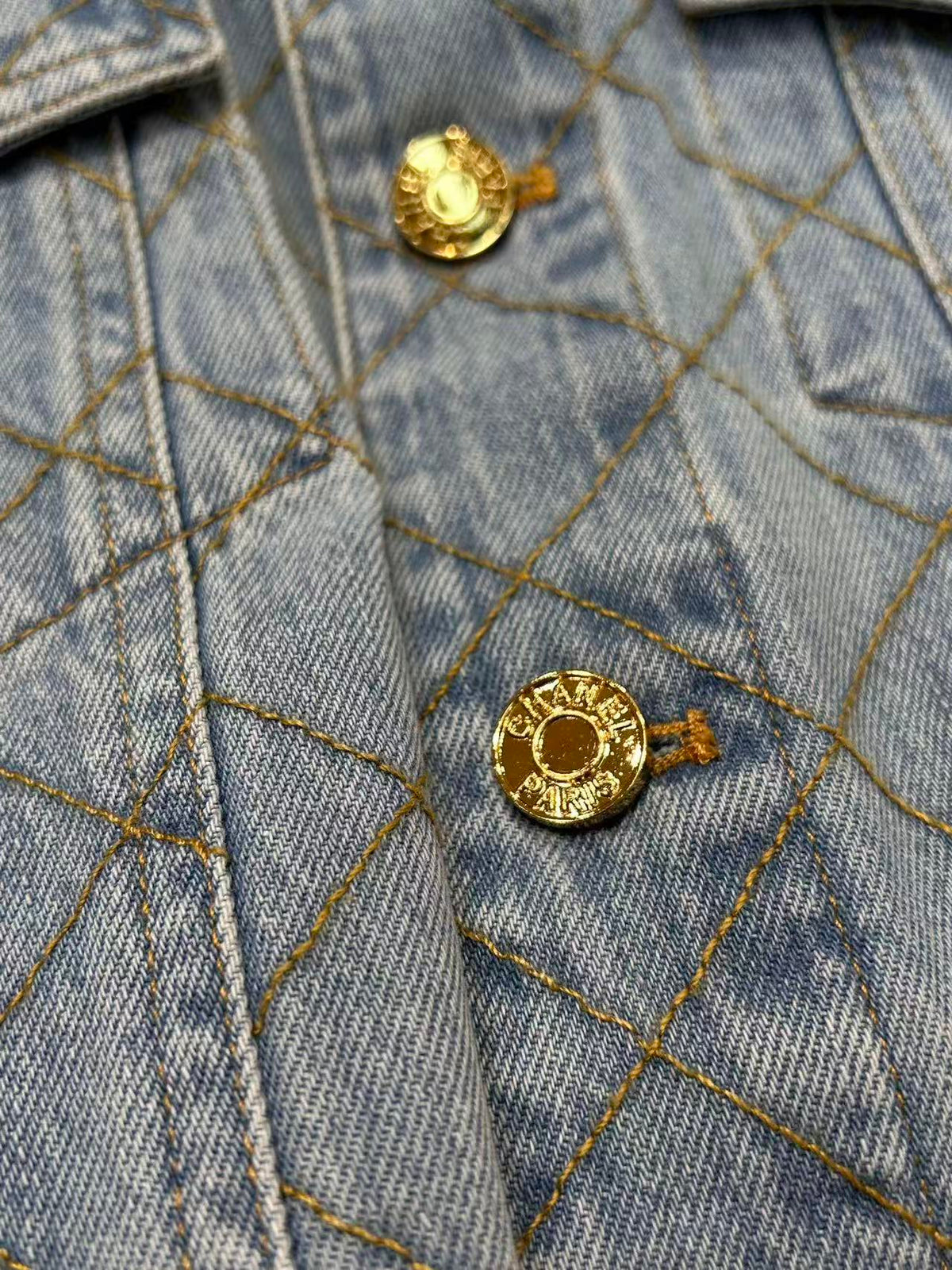 Chanel 2026 Jacket Blue Denim Cotton