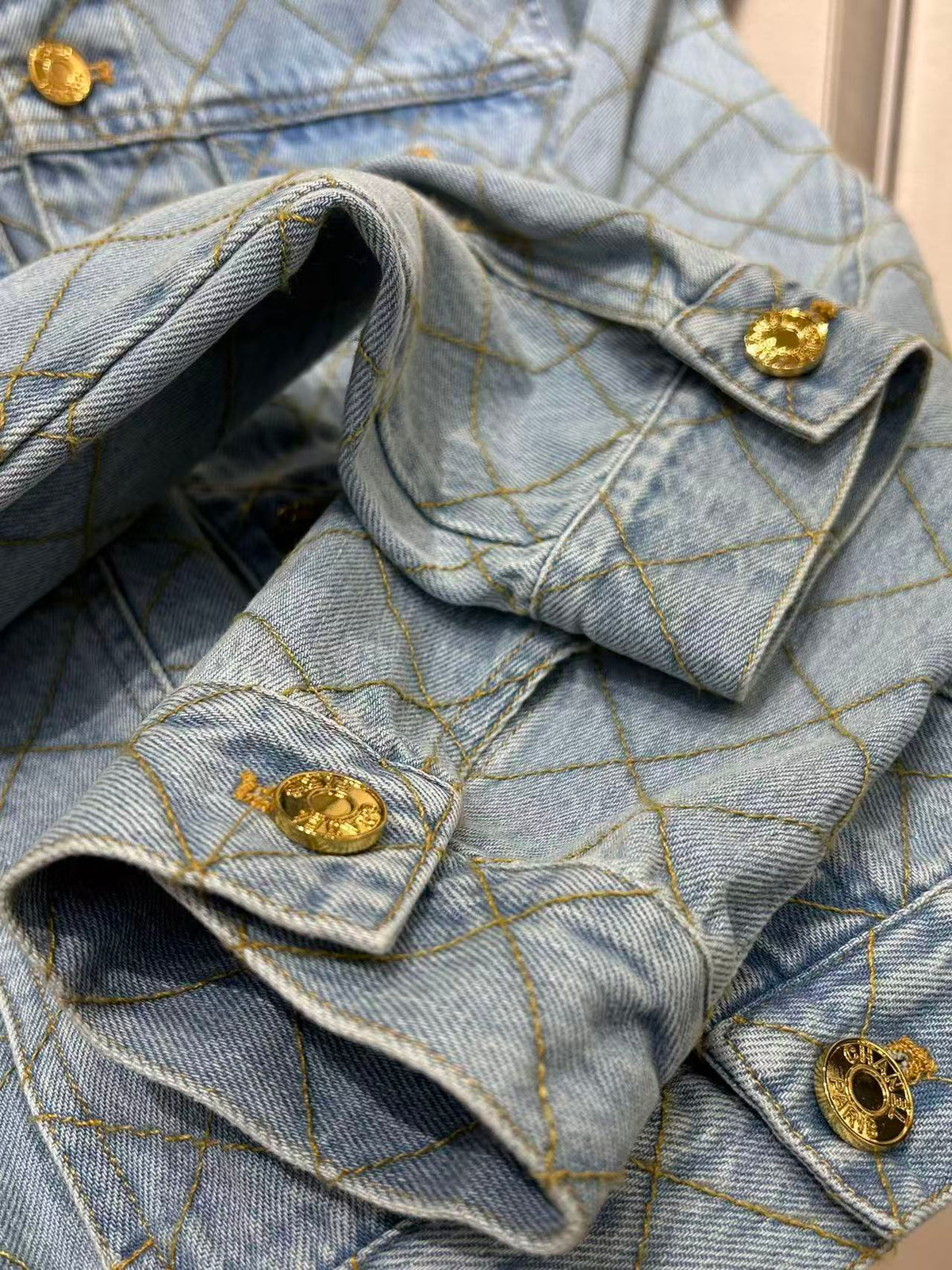 Chanel 2026 Jacket Blue Denim Cotton