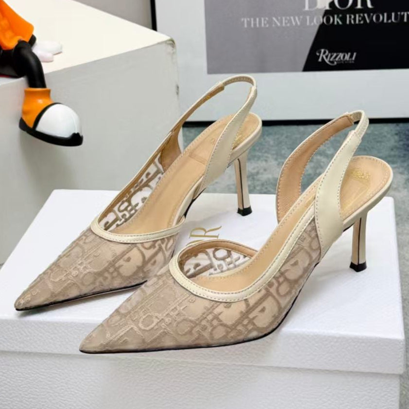 Dior 2026 Adiorable Slingback 80mm Mesh