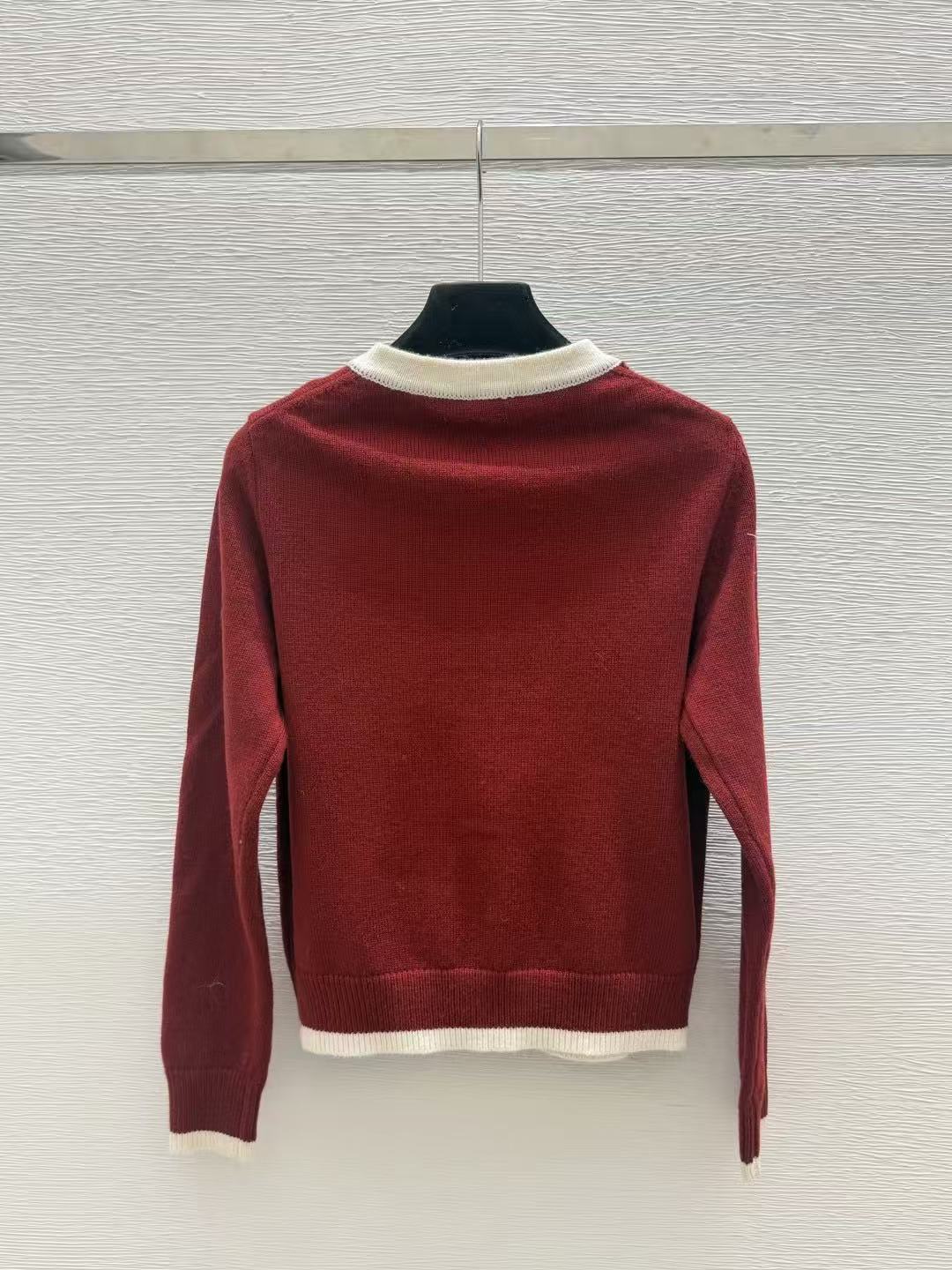 Chanel 2026 Bicolor Cardigan Wool