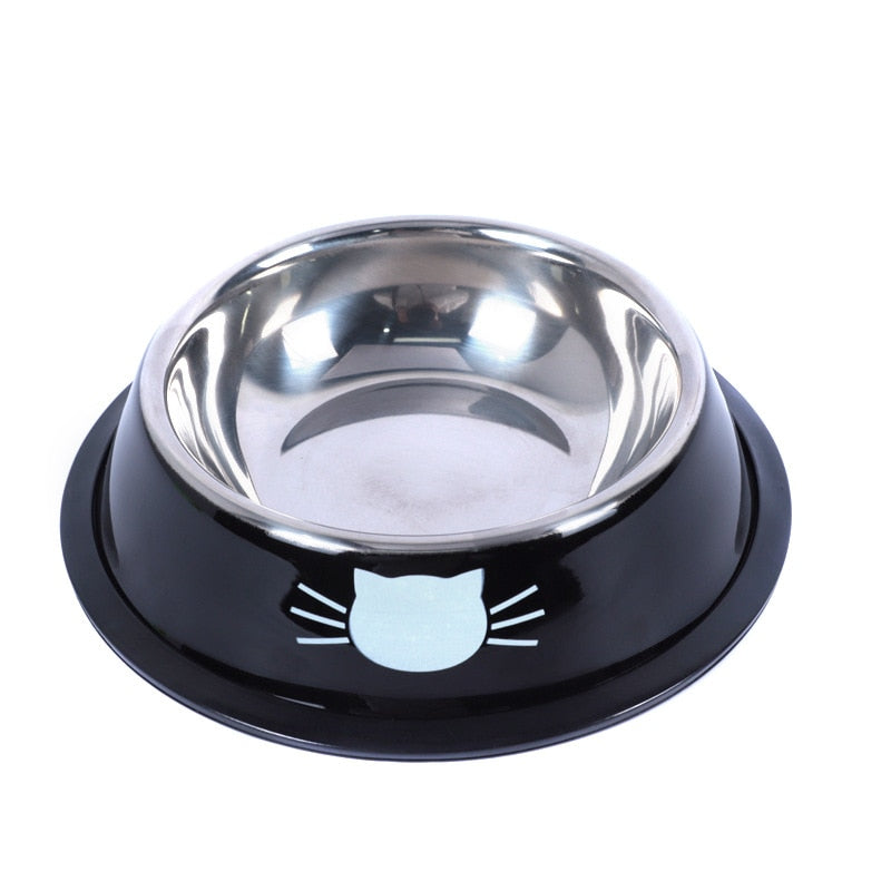Gamelle en acier inoxydable avec base en caoutchouc MIGNO