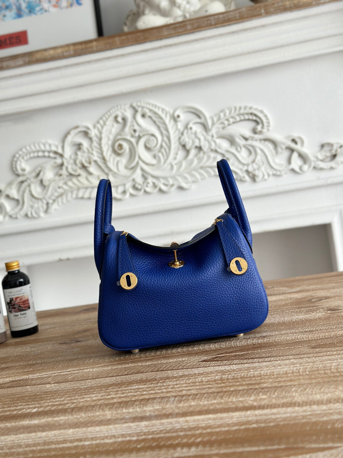 High-end Hermes 2026 Lindy Bag 19cm Togo Leather 4