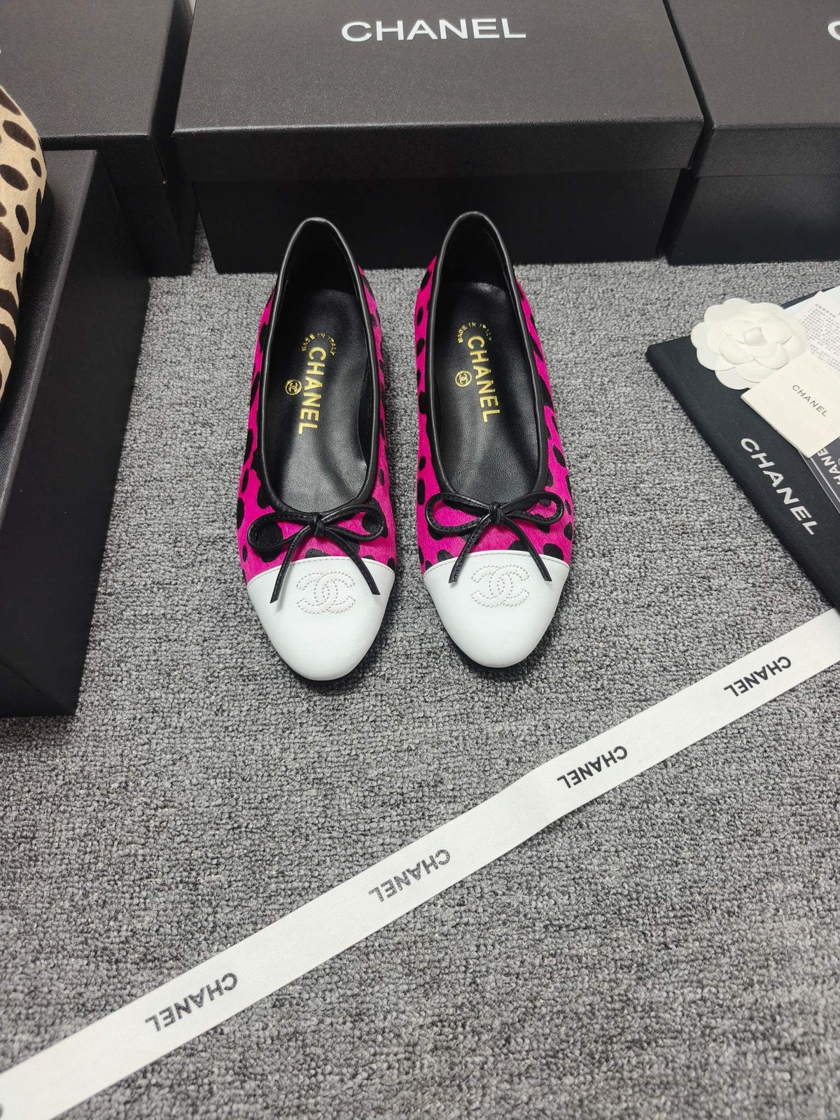 Chanel 2026 Ballet Flat Horsehair Sheepskin 855999