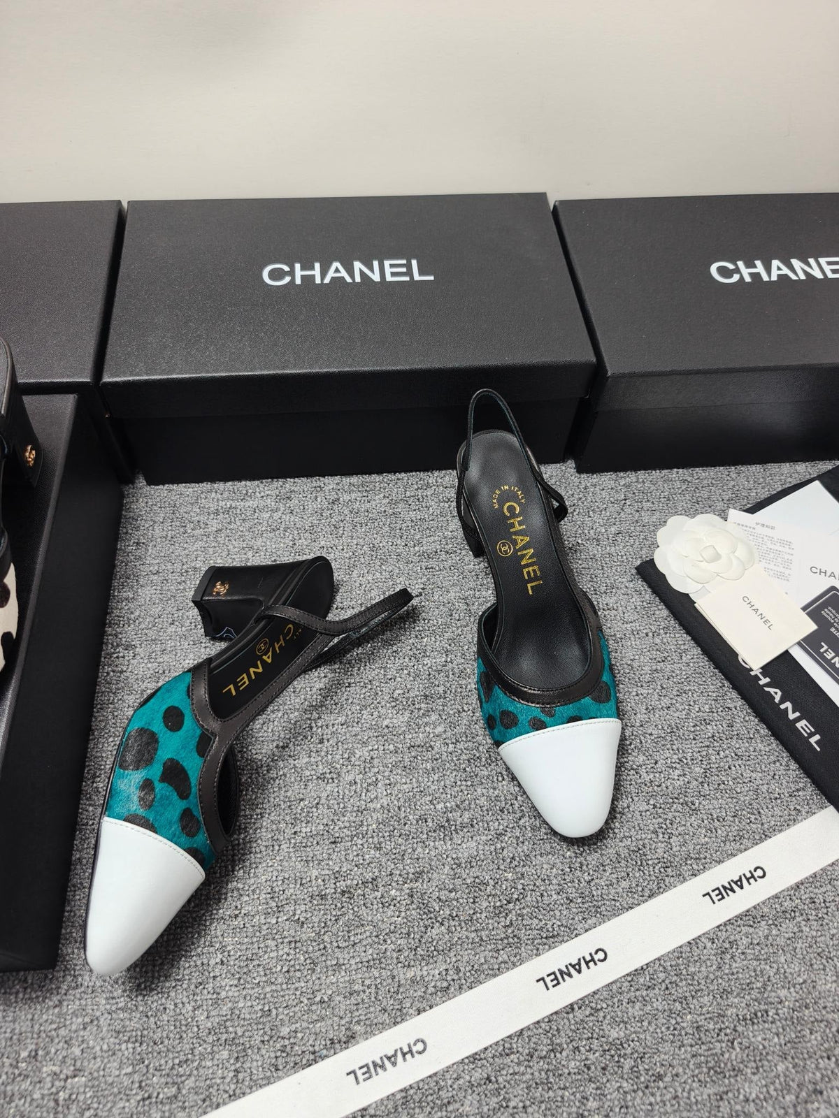 Chanel 2026 Slingback Horsehair Sheepskin 856006