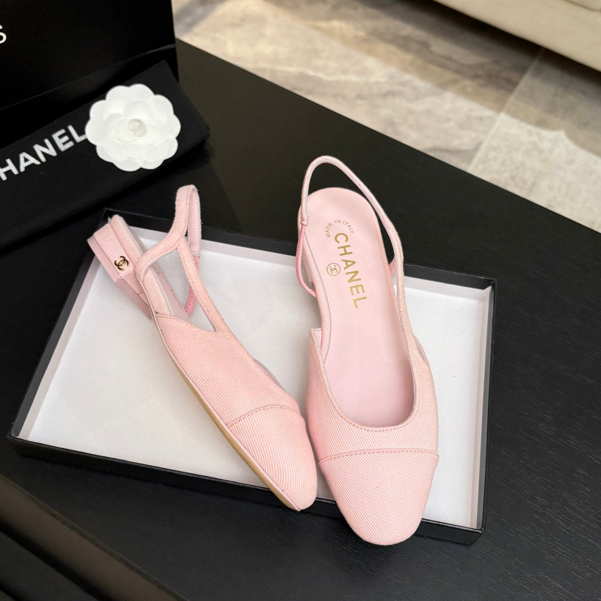 Chanel 2026 Shoe Denim Suede Sheepskin 958004