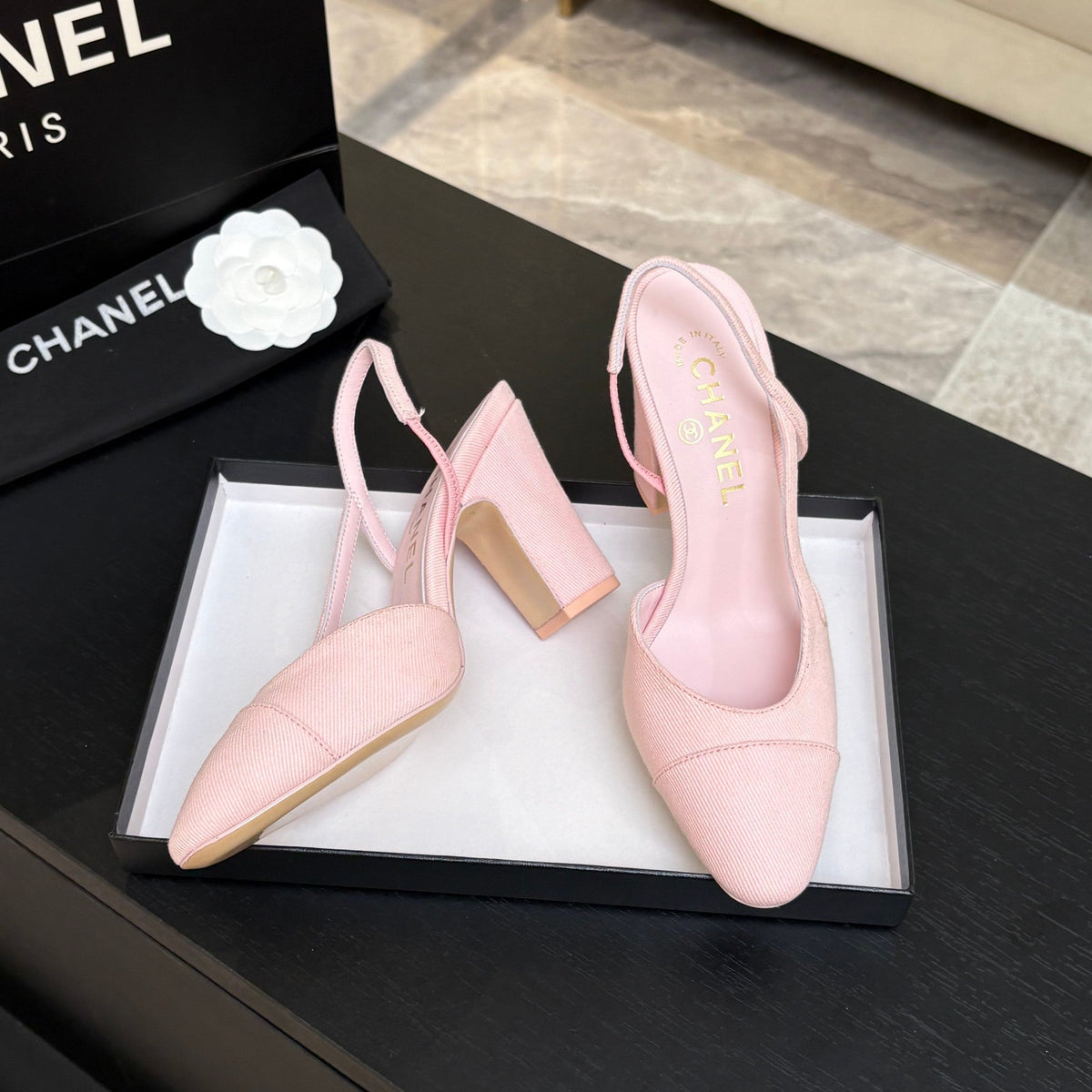 Chanel 2026 Shoe Denim Suede Sheepskin 958004