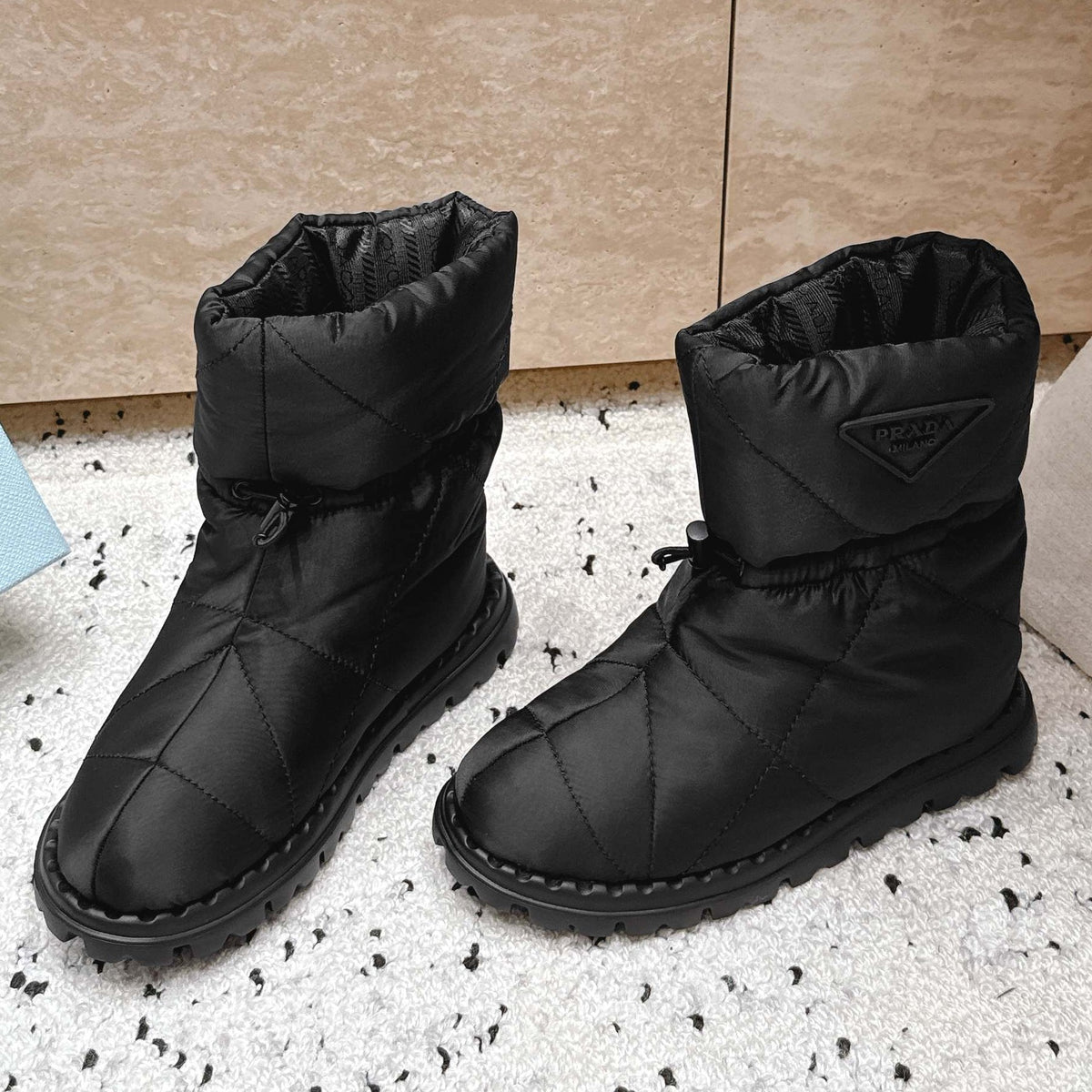 Prada 2026 Snow Boots Fabric 180394