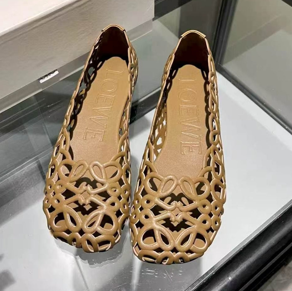 Loewe 2026 Petal Anagram Ballet Flat Lambskin 168351