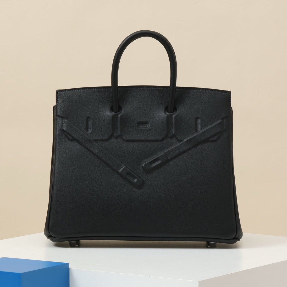 High-end Hermes 2026 Shadow Birkin 25cm Swift Leather