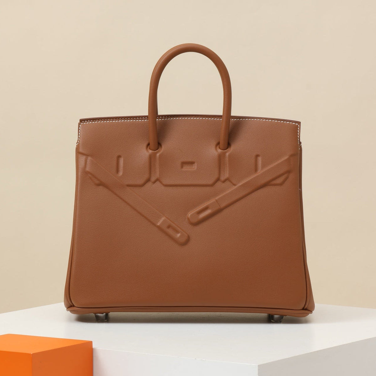 High-end Hermes 2026 Shadow Birkin 25cm Swift Leather