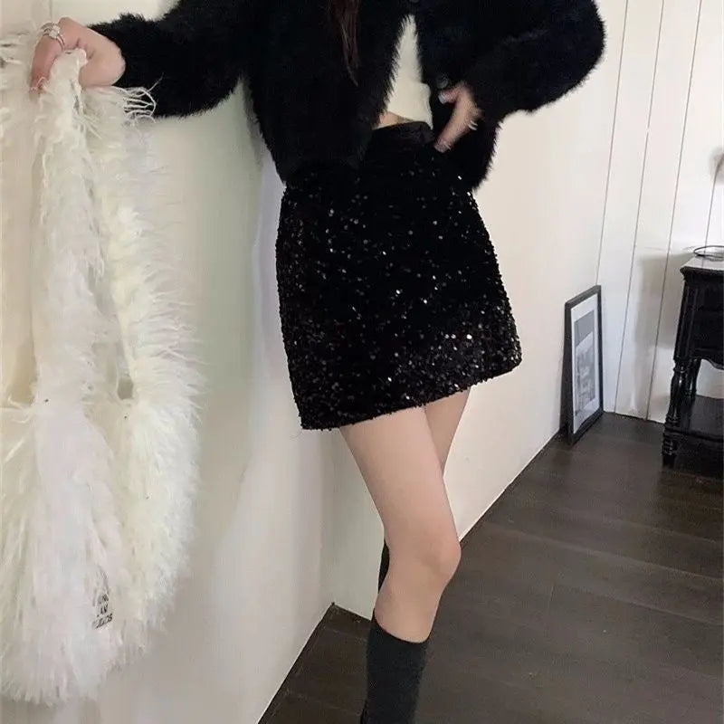 Sequined High-end Skirt Design hercurva