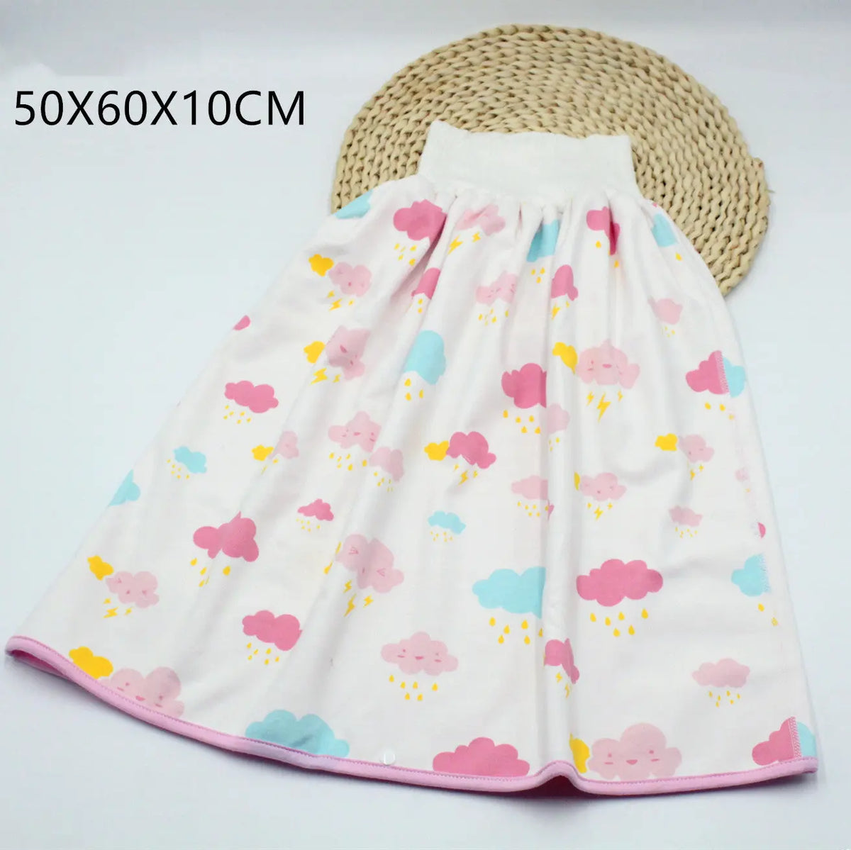 Cotton and bamboo fiber adult diaper skirt hercurva
