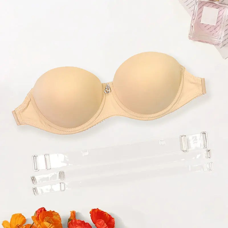 European And American Ladies Transparent Push Up Bras hercurva
