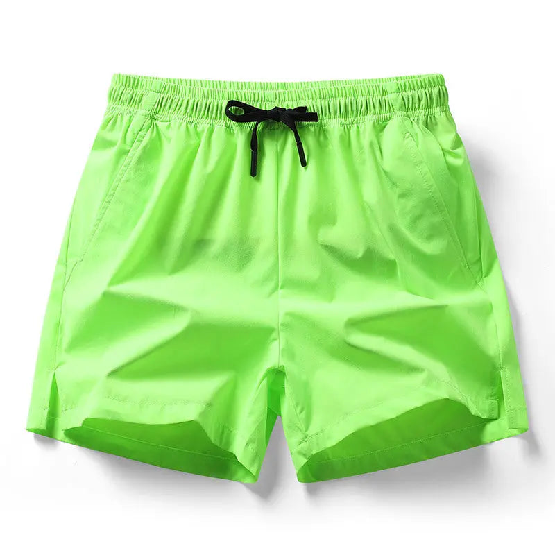 Sports Shorts Slit Women's Ice Silk Leisure Stretch hercurva