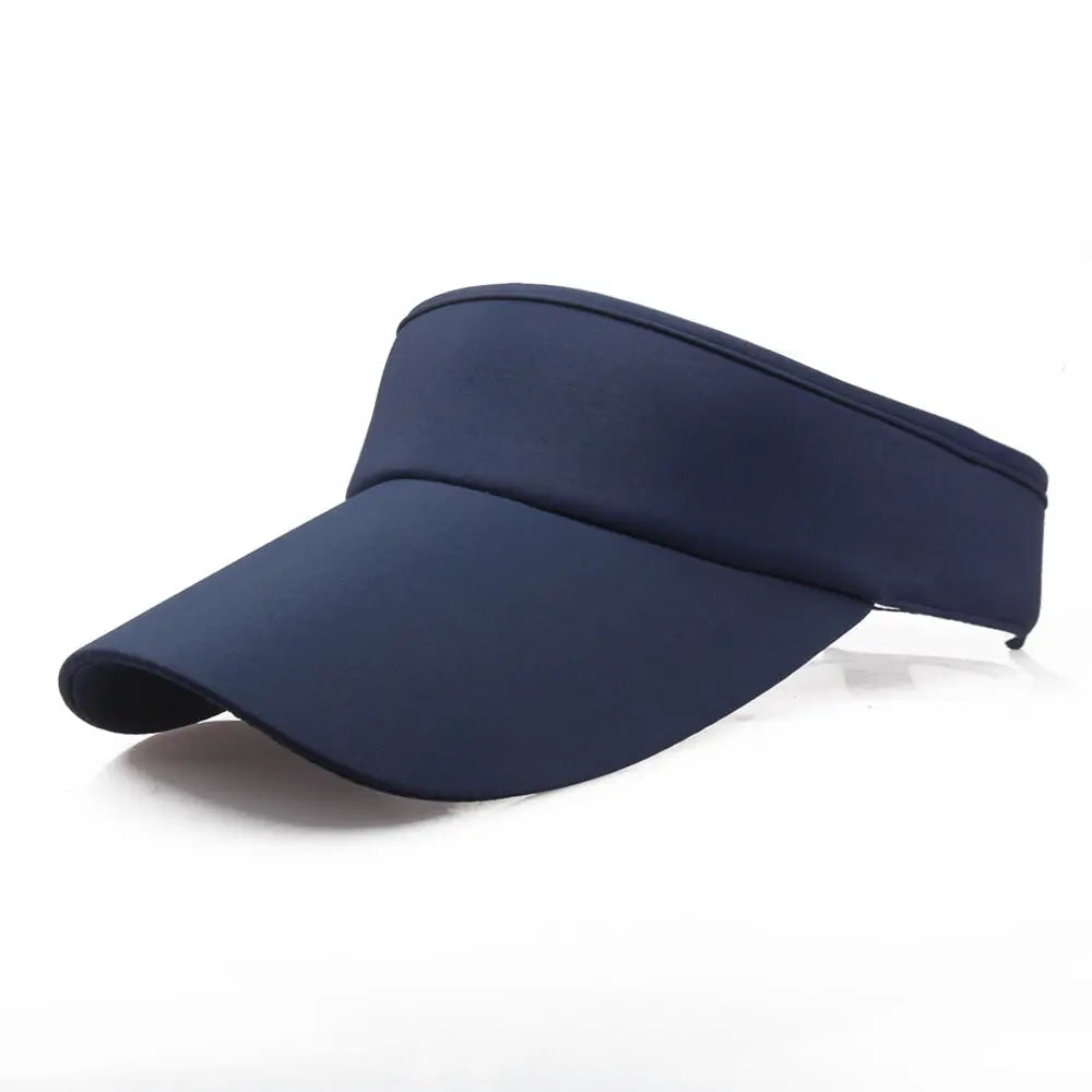 Sun Hat Visor Caps Summer Beach Sunhat Sport Headband Classic Cap Adjustable Sun Sports Visor Hat Baseball Cap hercurva