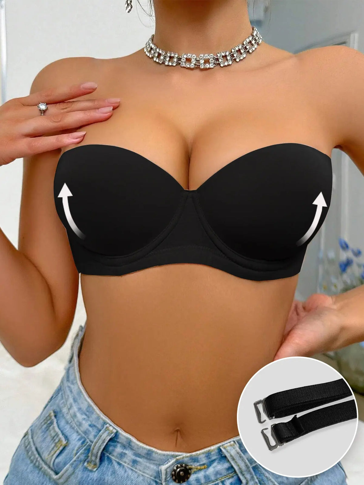 Gathered Anti-slip Plus-size Bras For European And American Export Markets hercurva