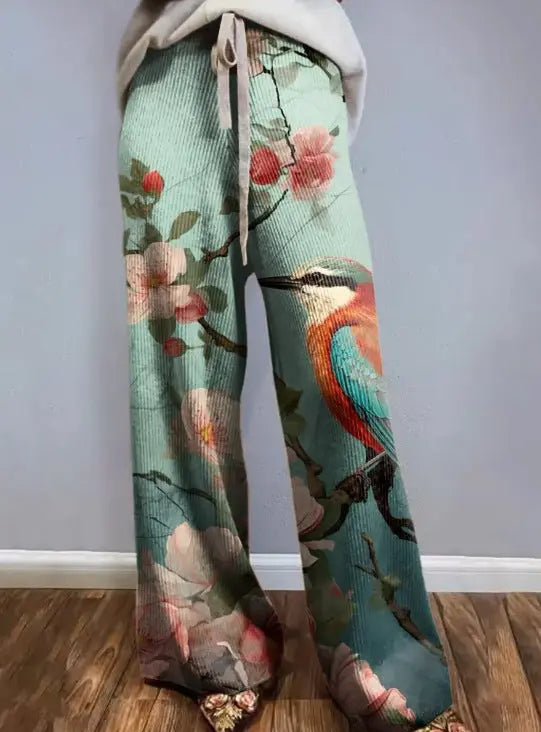 Casual Wide Leg Sports Trousers hercurva