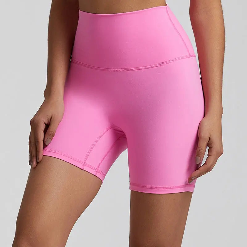 Nude Feel Yoga Quick-drying Breathable Slim Fit Sports Shorts hercurva