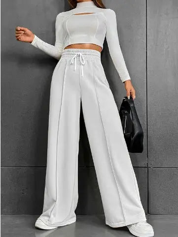 Outdoor Dance Leisure Loose-fitting Wide-leg Trousers hercurva