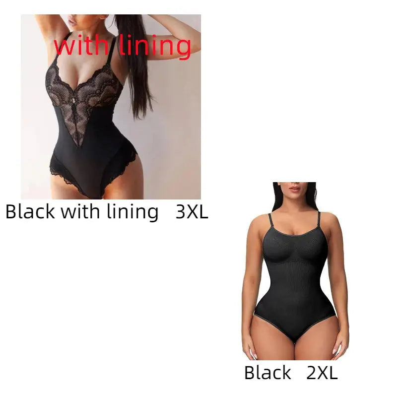 Lace Lace Stitching  Bodysuit Erotic Lingerie Women hercurva
