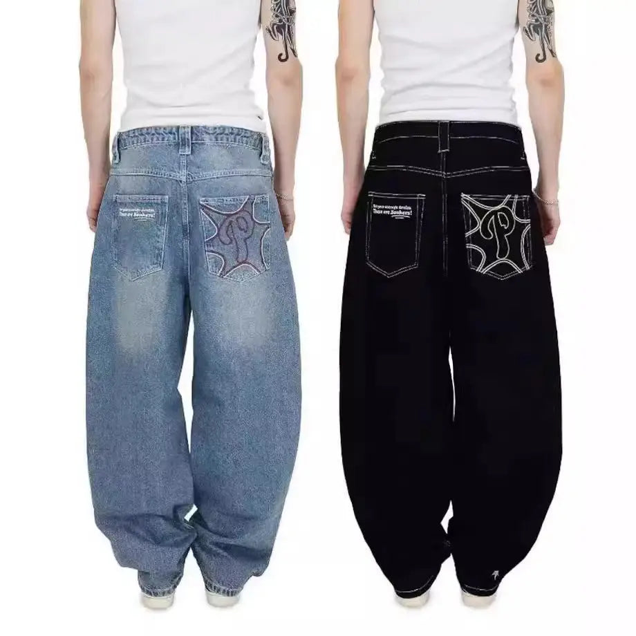 New Hip-hop Fashion Jeans For Men And Women hercurva