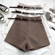 Fashion Versatile High Waist Slim Suit Shorts hercurva