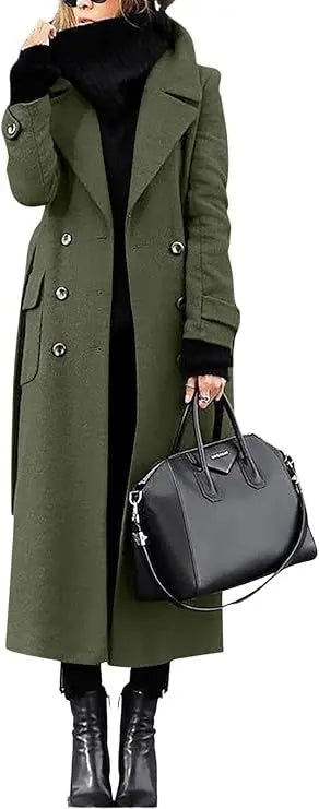 Thick Wool Women's Coat Extended hercurva