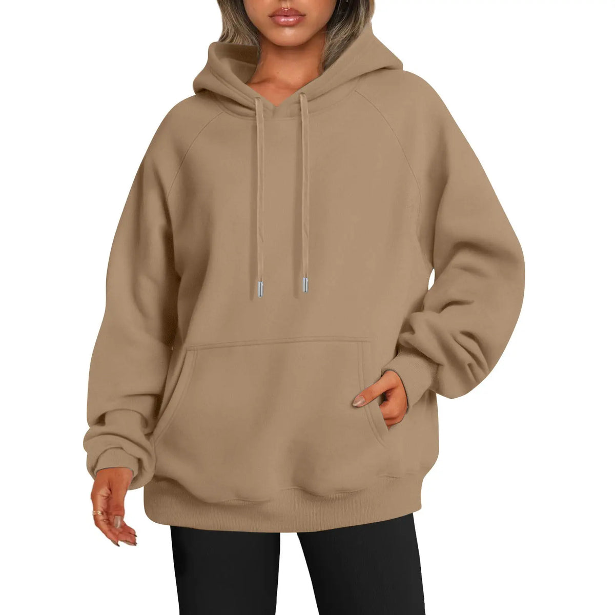 Men's And Women's Fashion Casual Exercise Drop-shoulder Sleeve Hoodie hercurva