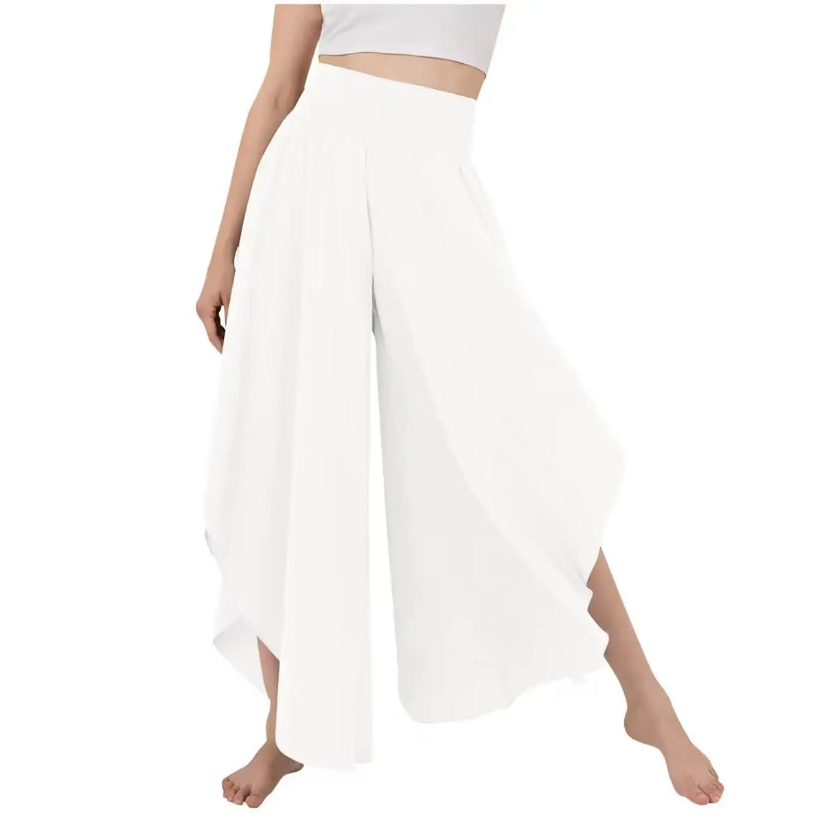 Micro La High Waist Loose Casual Pants hercurva