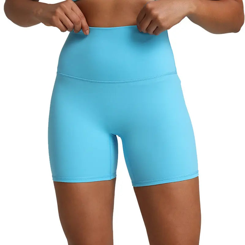 Nude Feel Yoga Quick-drying Breathable Slim Fit Sports Shorts hercurva