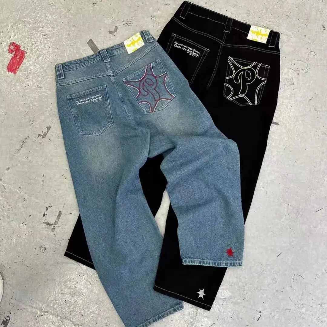 New Hip-hop Fashion Jeans For Men And Women hercurva