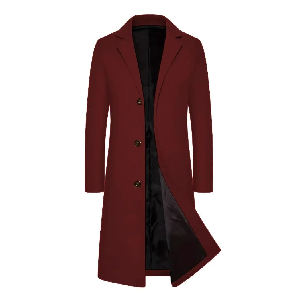 Spring And Autumn Trench Coat Elegant And Slim-fit hercurva