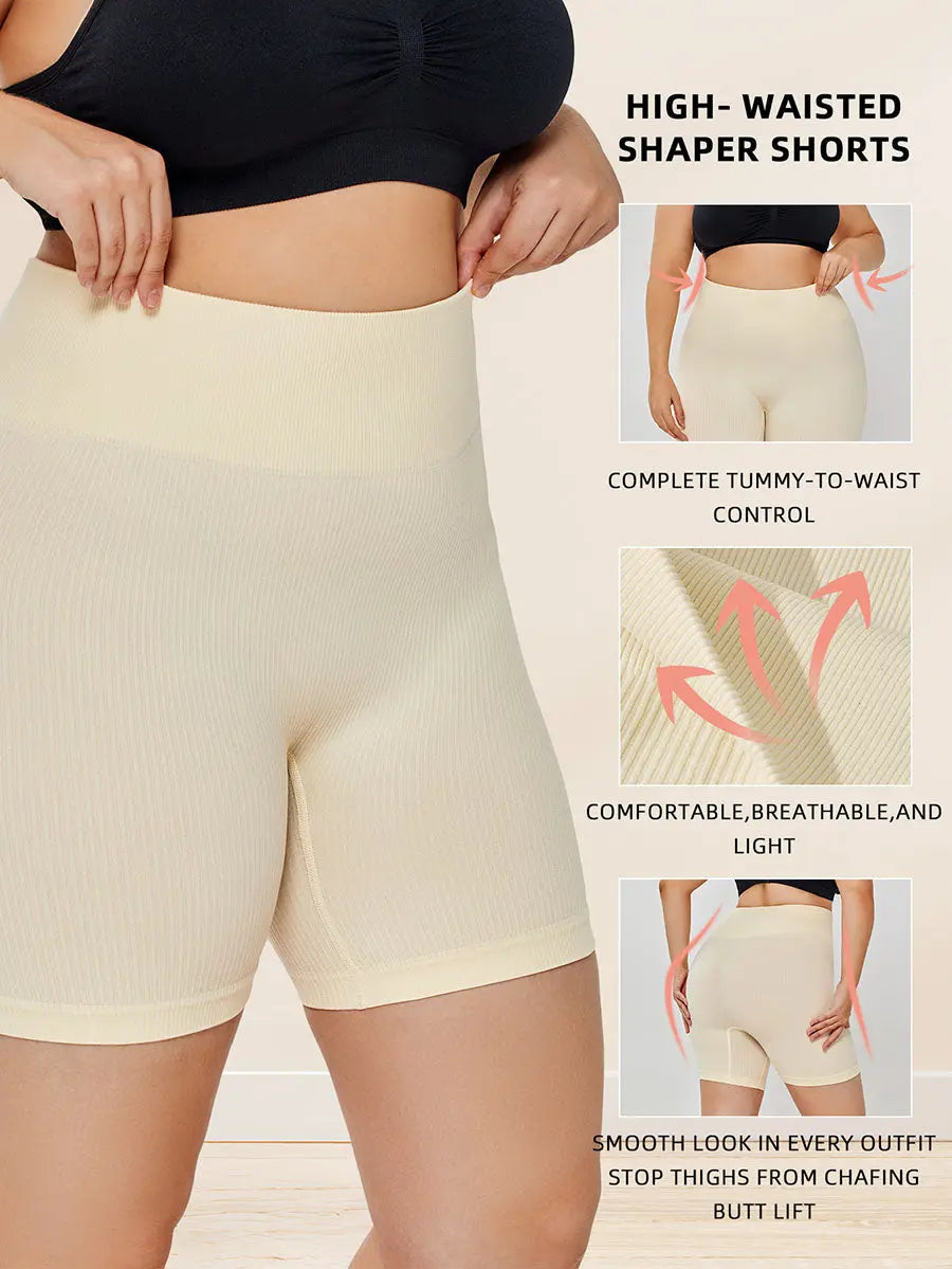 High Waisted Body Shaper Thigh Slimmer Butt Lifting Shapewear For Women hercurva