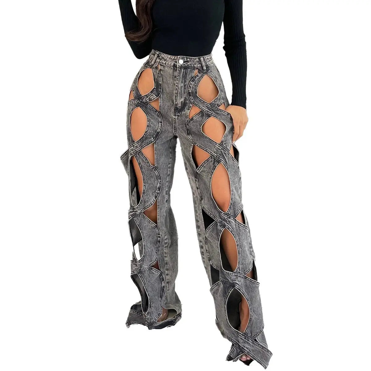 Casual Love Twist Jeans For Women hercurva