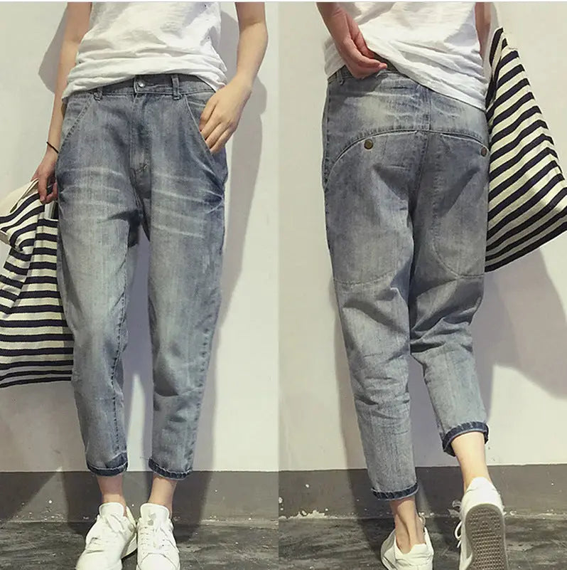 Korean Style New Slim Stretch Women's Jeans hercurva