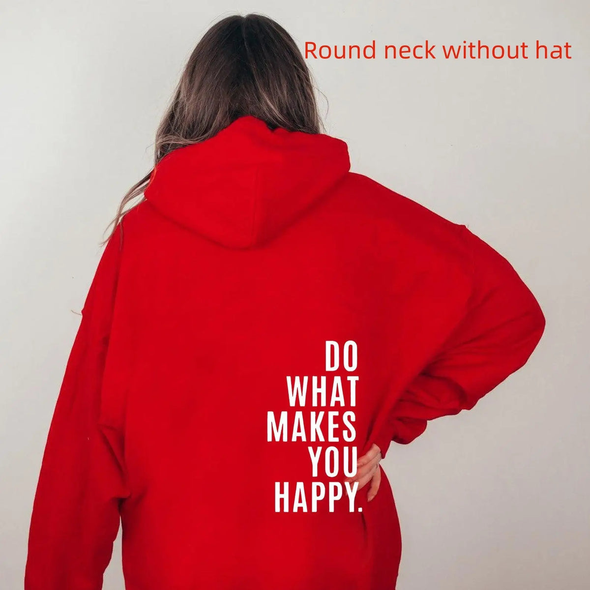 Do What Makes You Happy Sweatshirt Large Sweater hercurva