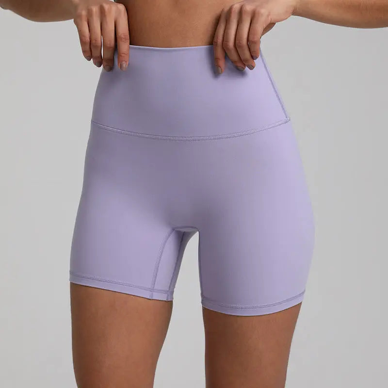 Nude Feel Yoga Quick-drying Breathable Slim Fit Sports Shorts hercurva