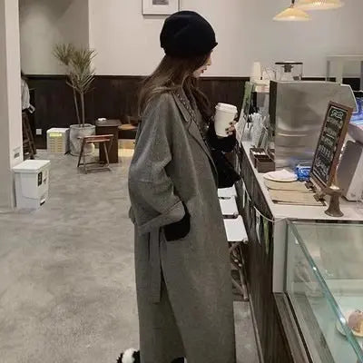 Small Wool Woolen Woolen Coat hercurva
